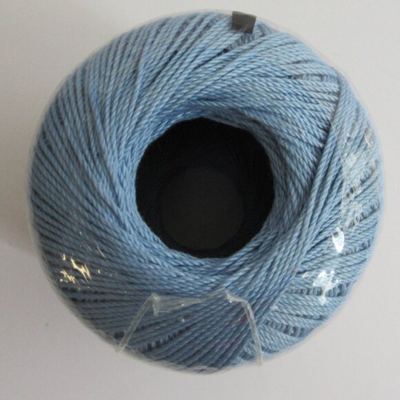 J P Coats Royale Fashion Crochet Thread 100% Mercerized Cotton Warm Blue 137 NEW - Picture 9 of 9